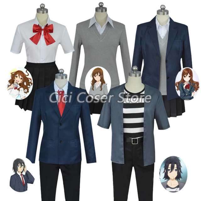 Horimiya Miyamura Izumi School Uniform Cosplay Costume For Sale