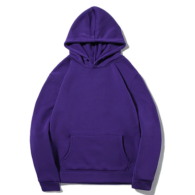Men's Basic  Hoodie Plain Hoodies For Couple Basic Loose Pullovers Hoodies Women Unisex Hip Hop Korean Fashion Sweetshirts