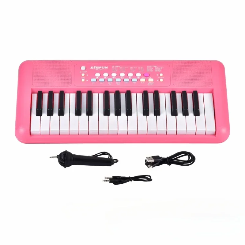 Portable Electronic Organ 32 Keys Electronic Piano Children's Keyboard Instruments Child Intellectual Development Toy Pianos