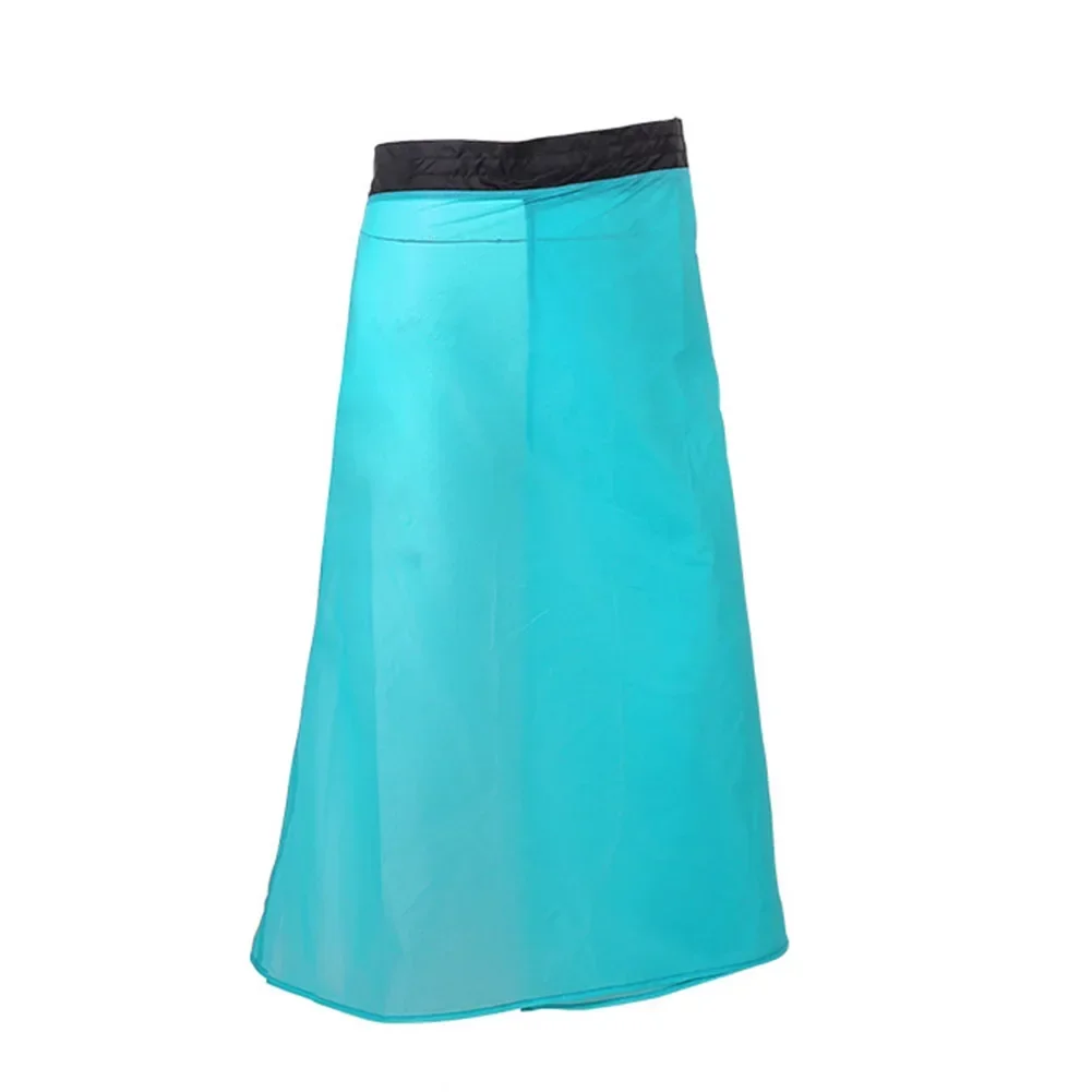 1pcs Useful 15D Nylon Ultra-Light Rain Skirt Waterproof Kilt Rain Pants Hiking Half Poncho Lightweight With Compact Storage Bags