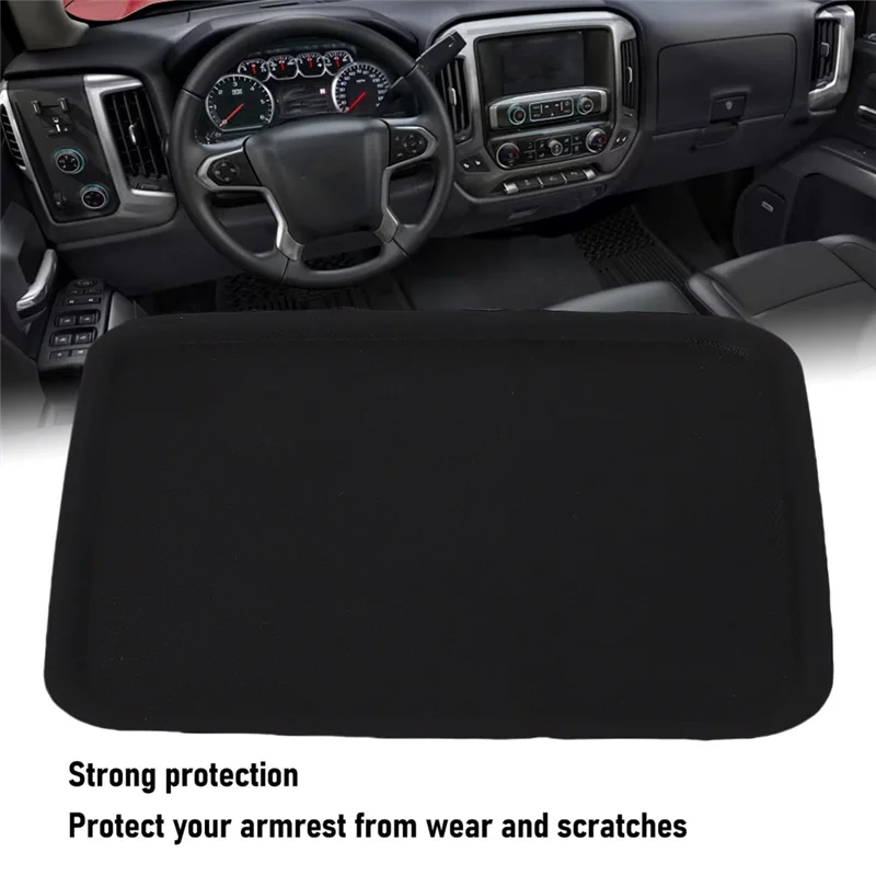 GM Silverado Sierra 2014-2020 22876379 NEW Black Car 용 앞좌석 보관함 매트