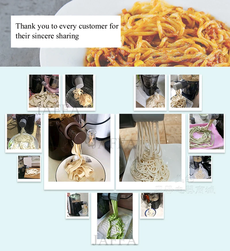 Description Picture 3 of itemElectric Pasta Spaghetti Making Machine Stainless Steel Mini Noodle Maker Dumplings Dough Pressing Machine