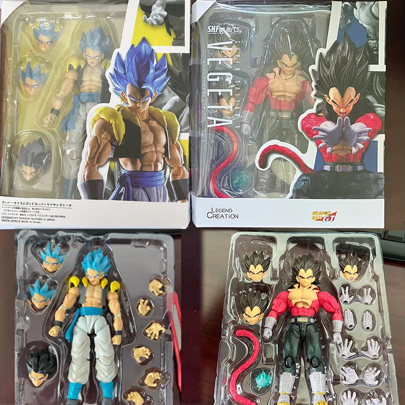 SHFiguarts Dragon Ball Z Super Saiyan Vegeta Goku Anime Figure