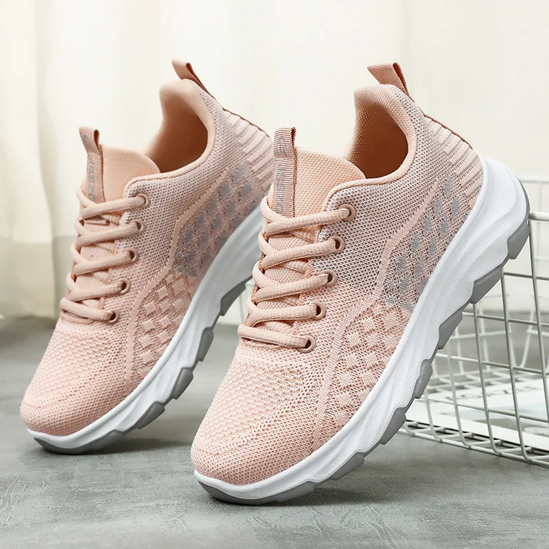

Sports Shoes for Women 2024 Spring New Women's Shoes Lightweight, Breathable Soft, Anti slip outsole Casual Korean Running Shoes