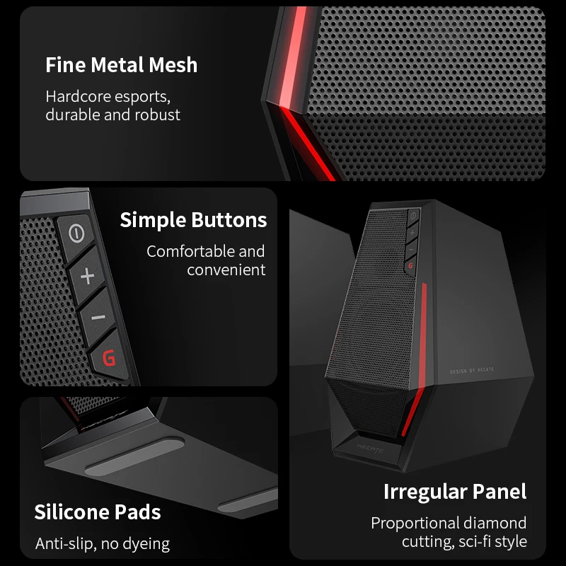 Edifier G1500 SE Computer Speakers 2.0 Desktop USB 3.5mm AUX Input Wired Speakers for PC Laptop Macbook HUAWEI XIAOMI computer speaker desktop speakers