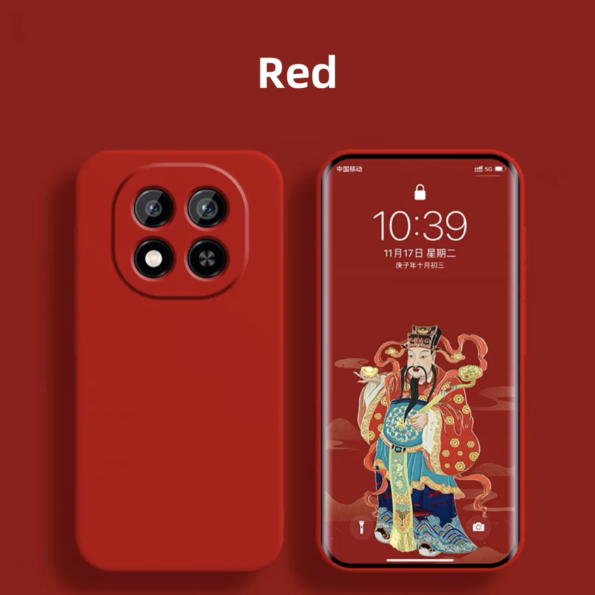 Original Liquid Silicone Soft Back Case with Camera Protector - Premium Phone Cover