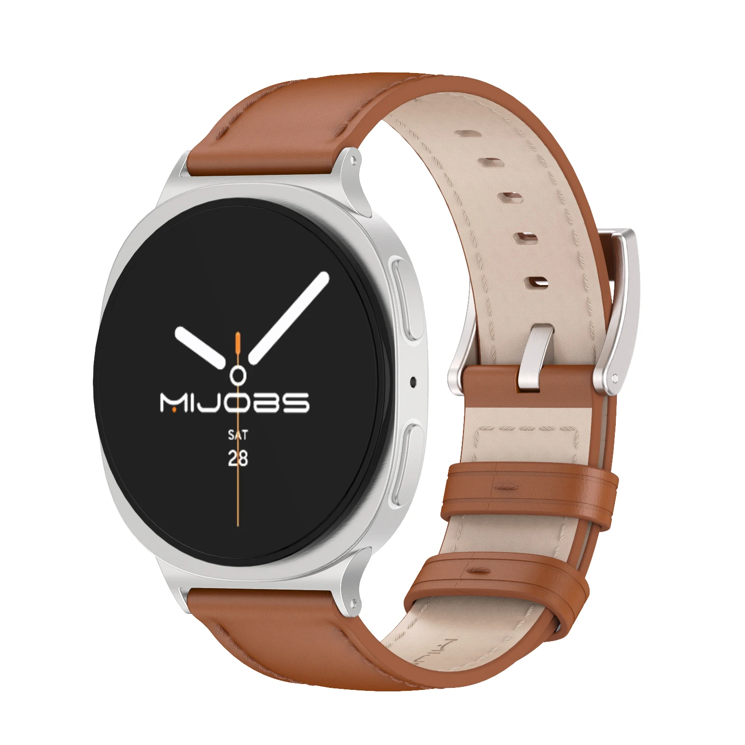 Premium Leather Strap for Smartwatch - Elegant and Durable Bracelet Accessory