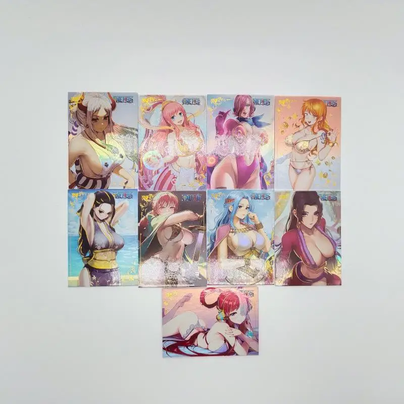 

Аниме Yamato ONE PIECE Nami Nico Robin Shirahoshi Miss Sunday Vinsmoke Reiju коллекция флэш-карт Рождественский подарок на день рождения
