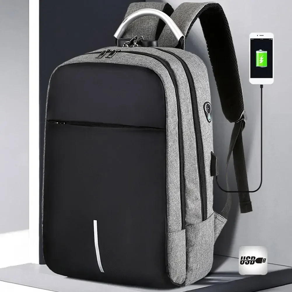 "Anti-Theft Waterproof Laptop Backpack for Business Travel" - Image 2