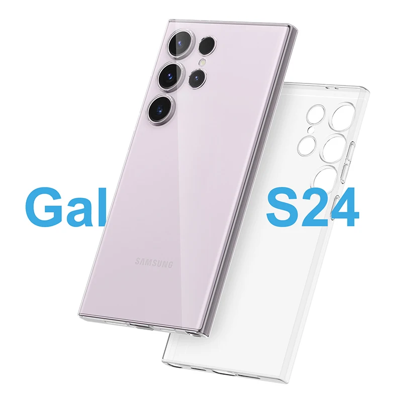 Ultra-Thin Transparent Crystal Silicone Cover - Soft TPU Case