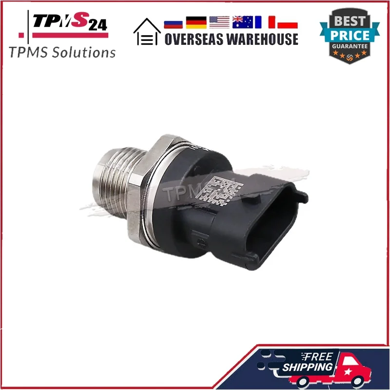 For Nissan Navara Patrol ZD30 0281006244 Fuel Rail Pressure Sensor