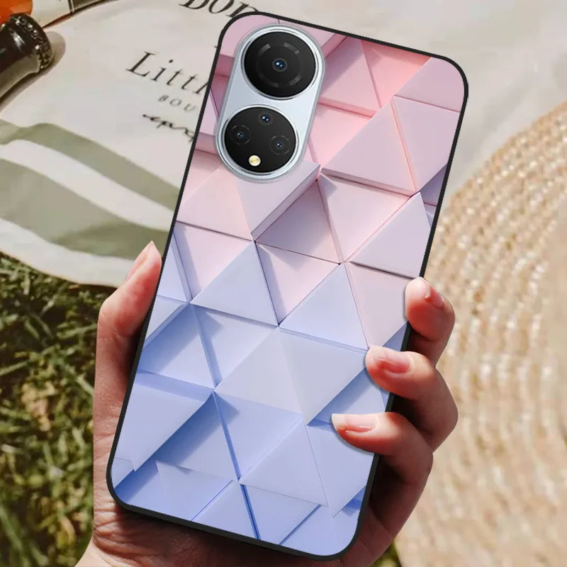 For Huawei Honor X7 Case 2022 TPU Silicone Soft Cover for Honor X7 Phone Cases Bumper Coque HonorX7 CMA-LX2 Shockproof  Fundas 6