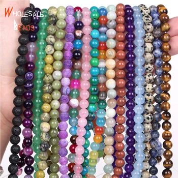 Natural Stone Beads 4-10mm 1