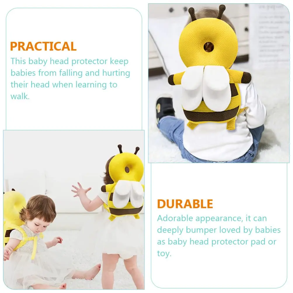 Baby Head Protector Newborn Headrest Safty Pillows Backpack Toddler Infant Walking Head Fall Protection Pad Cap Cartoon Cushion baby pillow baby safety pillow head protector pillow baby safety headgear