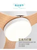 Ceiling Mounted FanLight Intelligent Ceiling FanLamp Bedroom Restaurant Household Lowfioor Electric Fan CeilingLamp Nordic Style 6