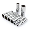 1pcs 12 Point 78mm Mirror Deep Socket Head 1/2 Drive Torx Bit Ratchet Wrench Adapter Tool Part 8-32mm Car Repair tools 1