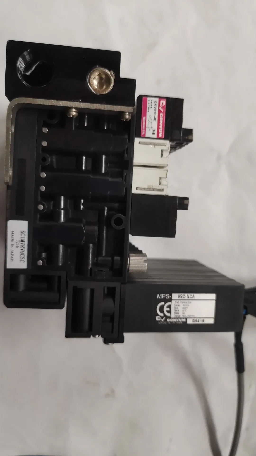 진공 발생기 CKV010-4E 진공 솔레노이드 밸브 MPS-V9C-NCA