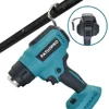 PATUOPRO Cordless Heat Gun LED Display 30-550℃ Adjustable Handheld Electric Hot Air Gun Home Power Tool For Makita 18v Battey 6