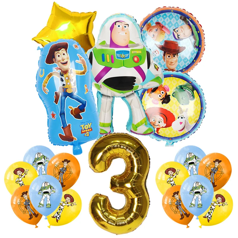 Birthday Party Supplies Buzz Lightyear Toy Story Balloon