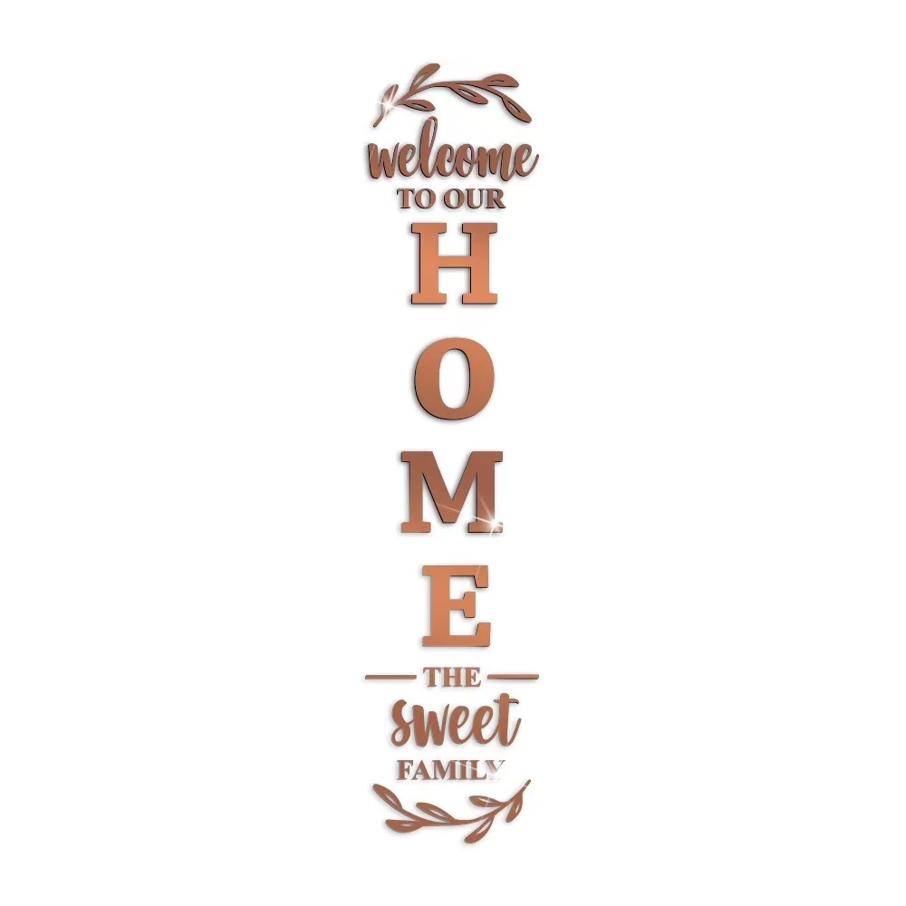 Welcome To Joyful Home - Sello De Goma Transparente Tar... | Cuotas sin interés