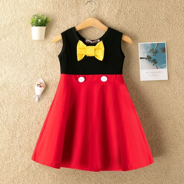 1-6 anni Del Bambino Della Ragazza Del Vestito Del Bambino Bambini Minnie  Vestito Dai Puntini di Mickey Costume di Carnevale Festa di Compleanno  Vestiti Della Ragazza vestito dal Tutu - AliExpress