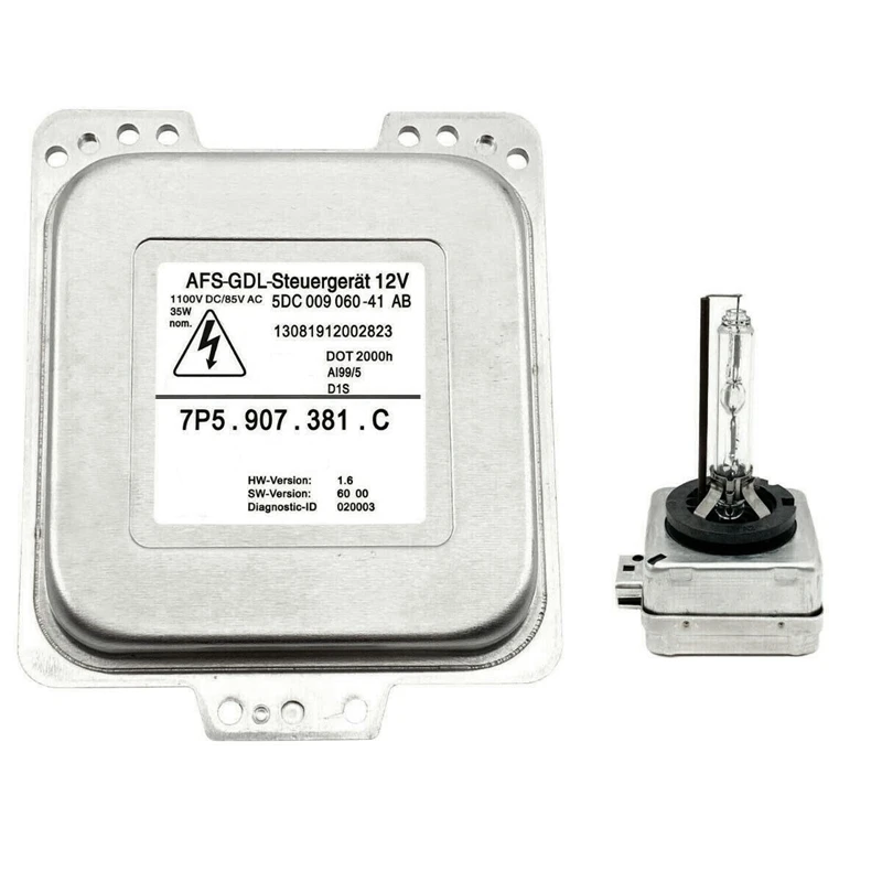 

Новинка для 11-13 -Porsche Cayenne, ксеноновый балласт, Модуль блока управления HID и комплект ламп D1S светильник 7P5907381C