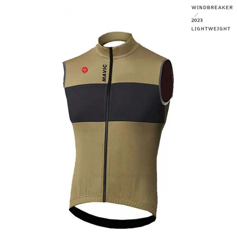 Rx Mavic Windproof Cycling Jackets New Summer Cycling Vest Sleeveless Bicycle Wear MTB Bike Tops Ropa Ciclismo rockbros