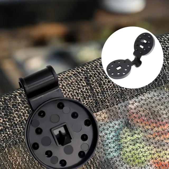 10 Db Árnyalatú Ruhás Klipek Árnyékszövet -Bilincsek Tartozékok Hálóháló Burkolatához Napvédő Szövettel A Kerti Háztáji Üvegházban - Image 6