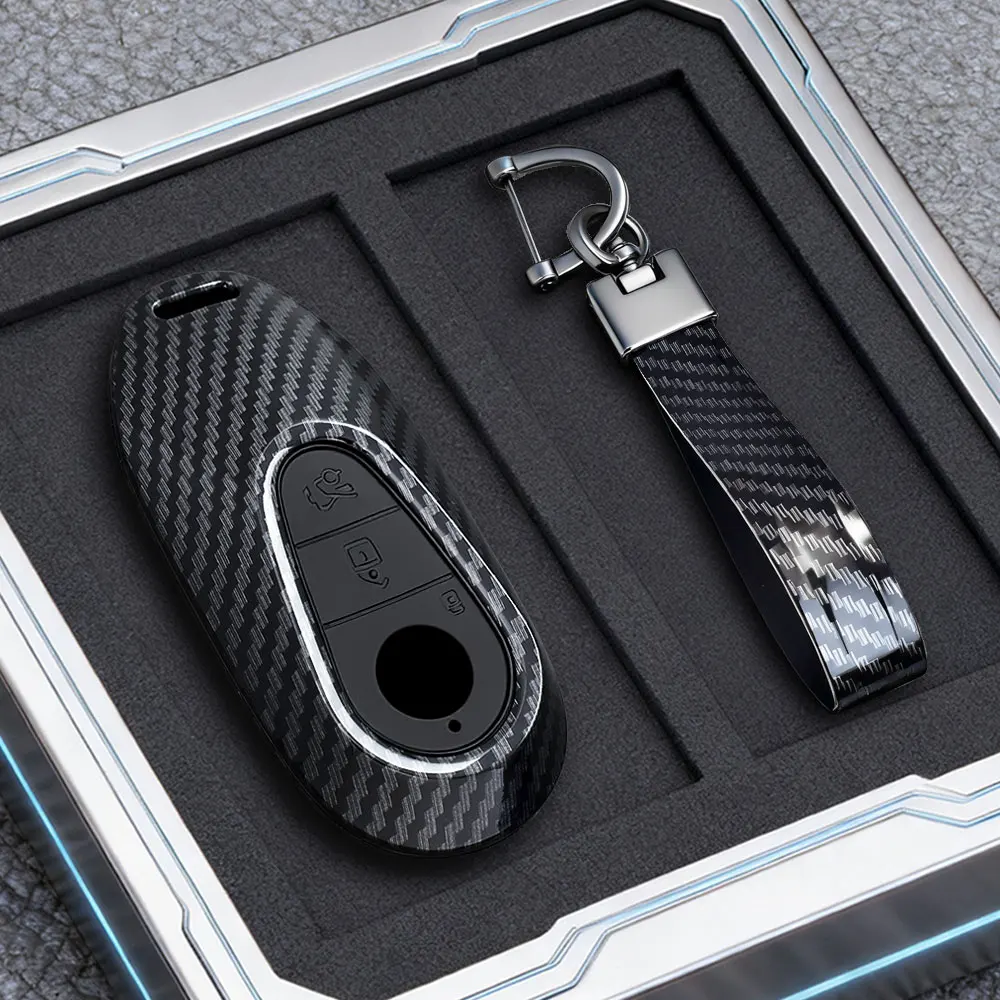 Luxury Car Key Case Cover - Premium Protection & Stylish Keychain