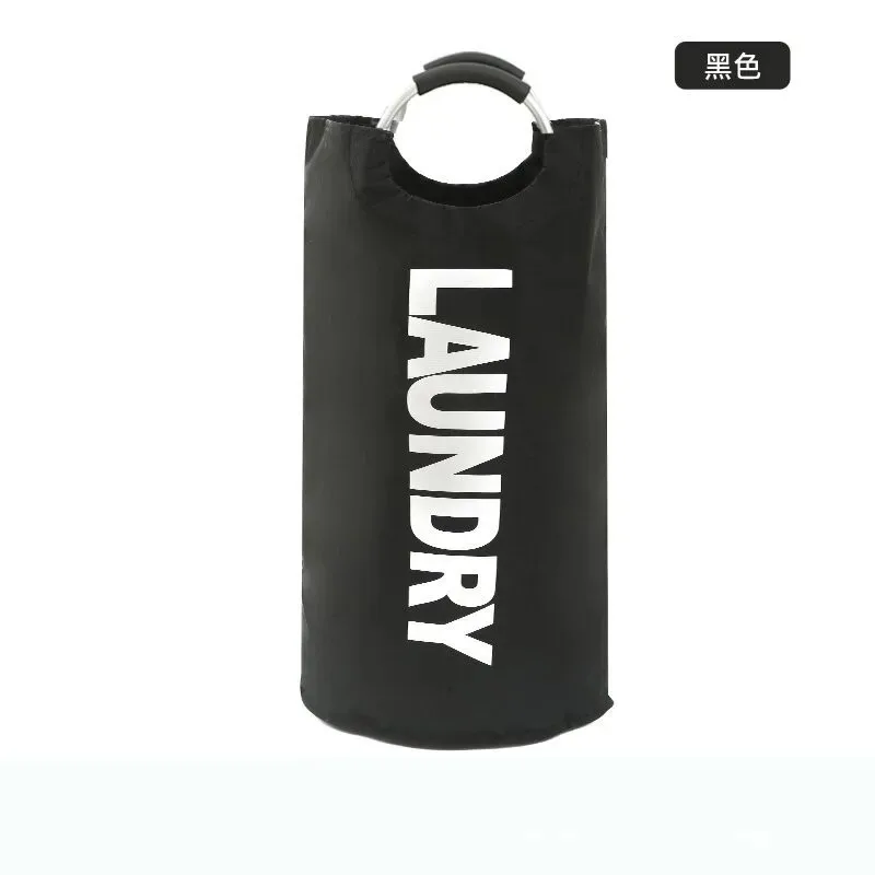 Large Oxford Fabric Laundry Bag, Foldable Dirty Clothes Basket with Sponge Handles, Multifunctional Toy Storage Organizer