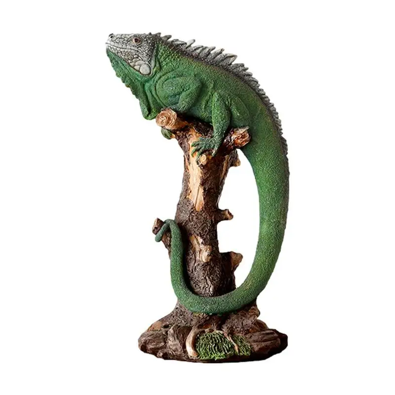 

Lizard Sculpture Synthetic Resin Ornament European Lizard Sculpture Creative Gifts Indoor Figurines For Showcase Living Room