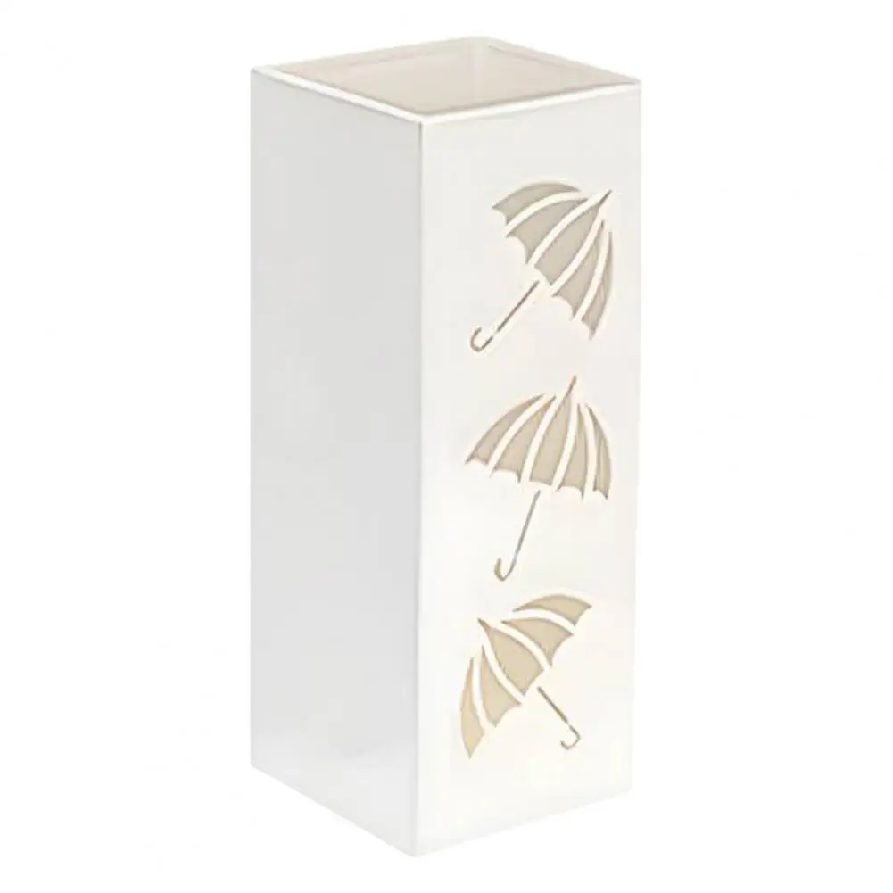Ventilated Umbrella Holder Modern Metal Umbrella Stand for Home Office Entryway Organization Heavy Duty Folding Holder for Long