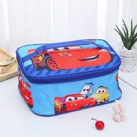 Disney cartoon cars Stitch cute lunch box bag frozen barbecue handbag Outdoor  tote bag 4