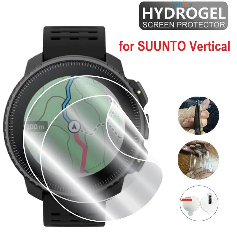 

10PCS Soft TPU Hydrogel Protective Film for SUUNTO Vertical Smart Watch HD Clear Screen Protector