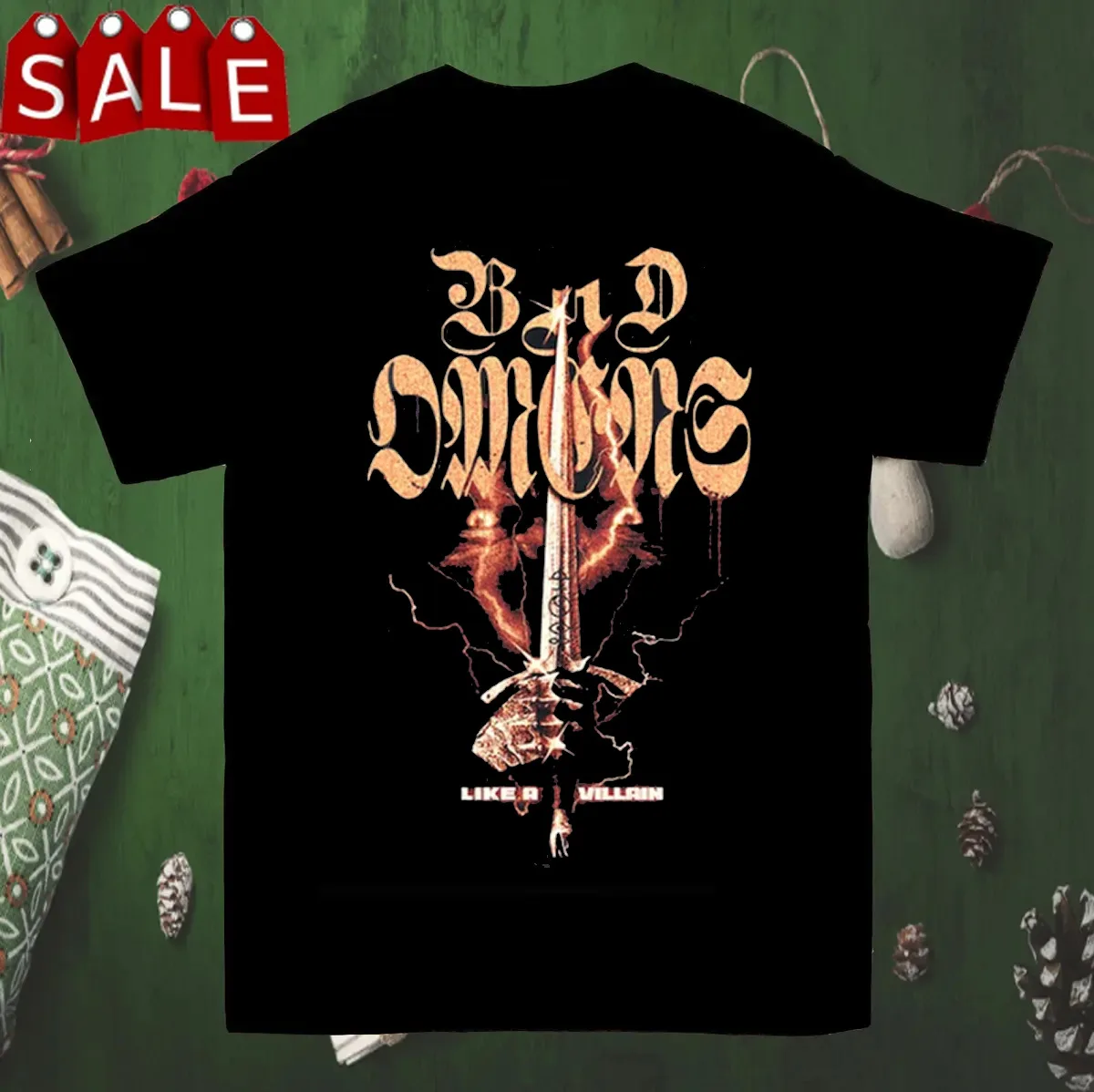 Bad Omens Like A Villain T Shirt Full Size S-5Xl Tr1768