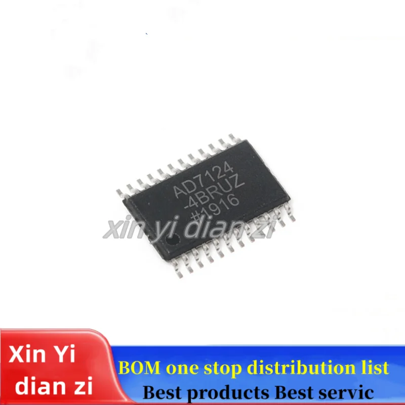 

1pcs/lot AD7124-4BRUZ AD7124 SOP-24 data converter ic chips in stock