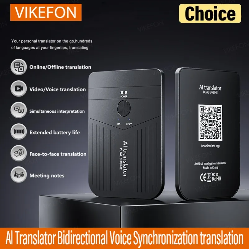 Al Bidirectional Voice Translation Supports over 140 Language Video and Audio