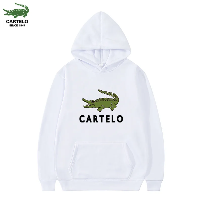 CARTELO Fashion Hoodie Men's Embroidery Hoodie Harajuku Hip Hop Casual Men's and Women's Hoodie High Quality Pullover Hoodie 202 bordir pakaian olahraga pria pakaian olahraga jogger kaus sweter kasual celana pullover merek cartelo setelan olahraga set pria