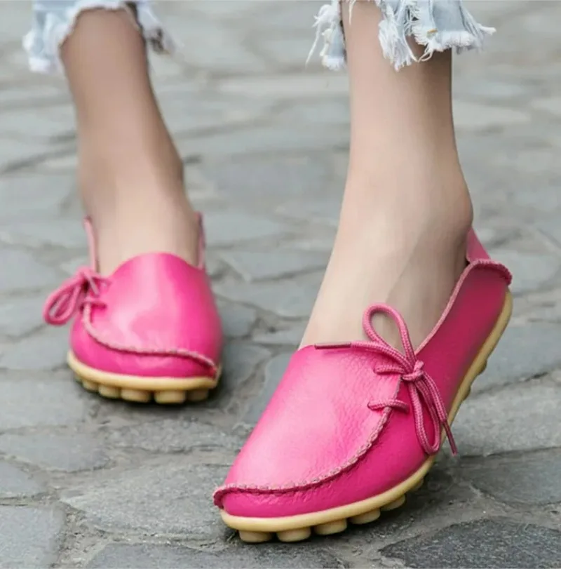 Dames casual schoenen oxford en instappers van echt leer_voghion.com