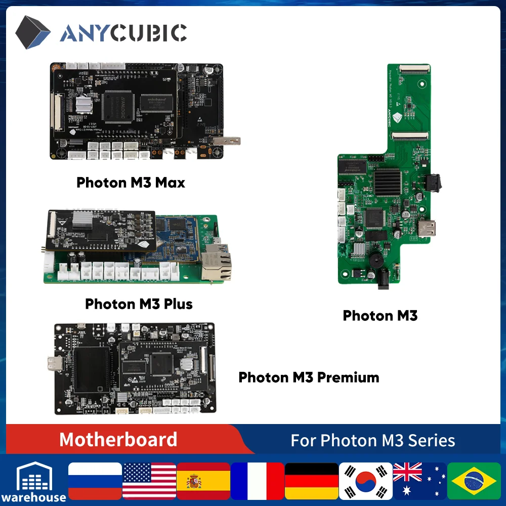 Anycubic Lcd 3D Stampanti Scheda Madre Per Photon M3 Photon M3 Plus Photon M3 Max Parti Della Stampante 3D Tribgorilla Mainboard