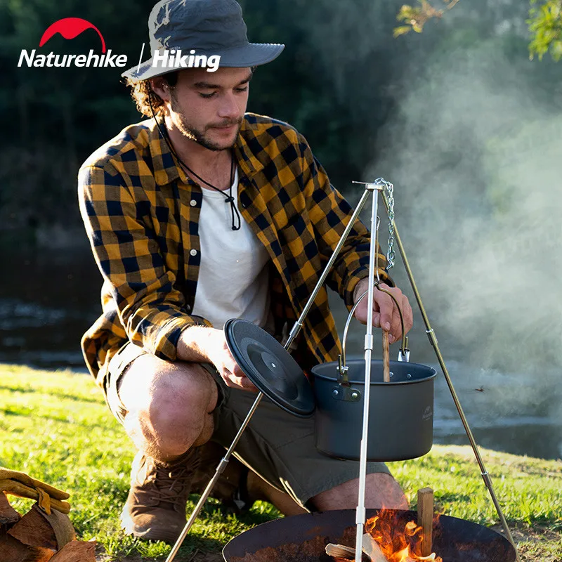 Naturehike 4L Camping Cookware Pot Picnic Tableware For Tourism 4