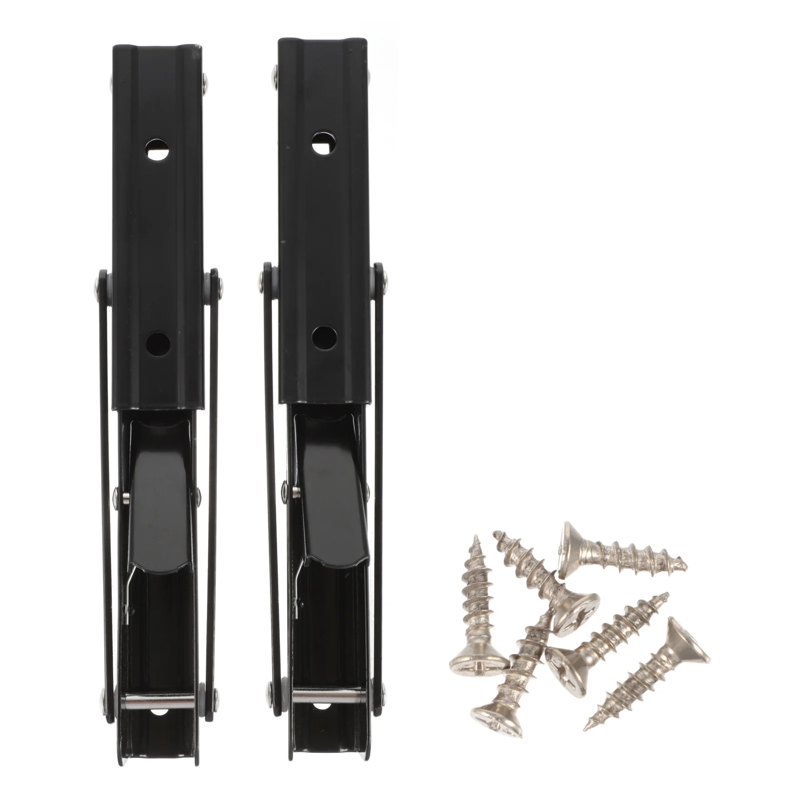 

2 Pcs Tripod Shelf Bracket Metal Shelves Stainless Steel Triangle Brackets Folding