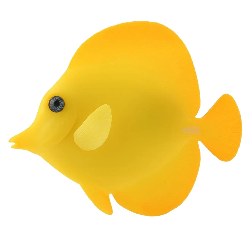 Artificial Moving Fish Floating Silicone Fake Fish Aquarium Decorations