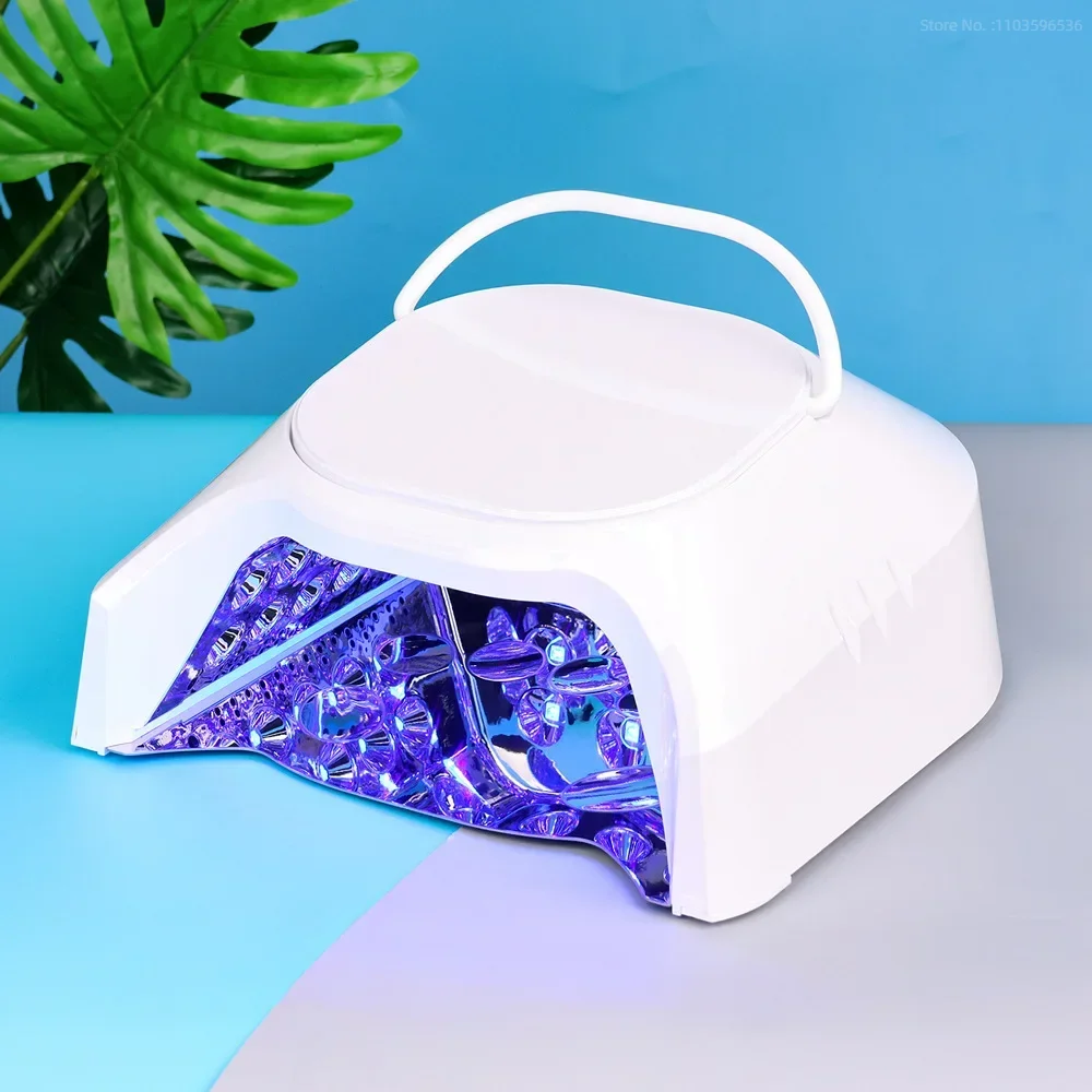 86W Rechargeable Nail UV LED Lamp with Hand Wireless Nail Dryer for Gel Polish Professional Nail Art Manicure Tools for Home 6