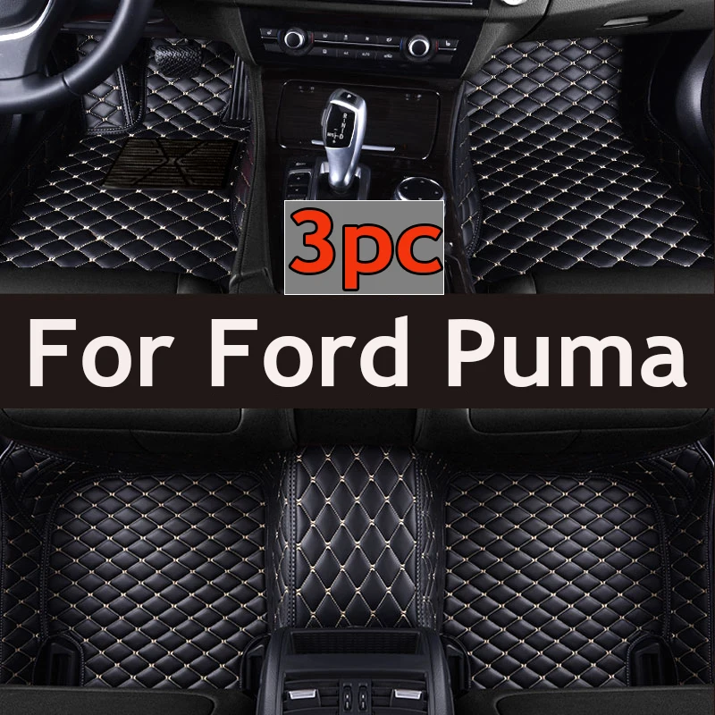 

Car Floor Mats For Ford Puma 2020~2022 Anti-dirt Pads Waterproof Floor Mat Accesorios Para Auto Reduces Friction Car Accessories