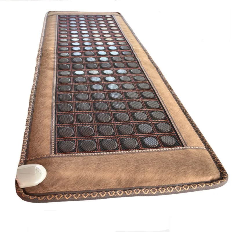 New products South Korean tourmaline heating massage mattress home stone sofa massage 50 * 150 cm.