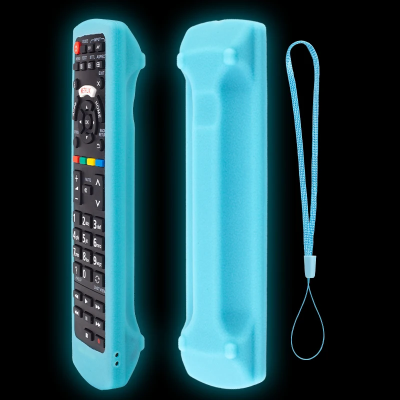 Silicone Protective Case For Panasonic Netflix N2Qayb00100 N2QAYB Smart Digital TV Universal Remote Controller