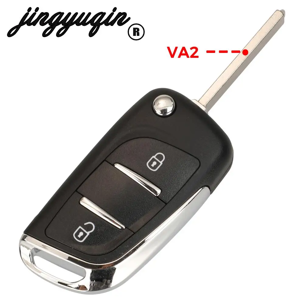 433Mhz ASK/FSK Filp Remote Key ID46 For Peugeot 207 Partner Citroen C2 C3 C4 C5 Berlingo Picasso CE0523 CE0536 fob car remote key,car key