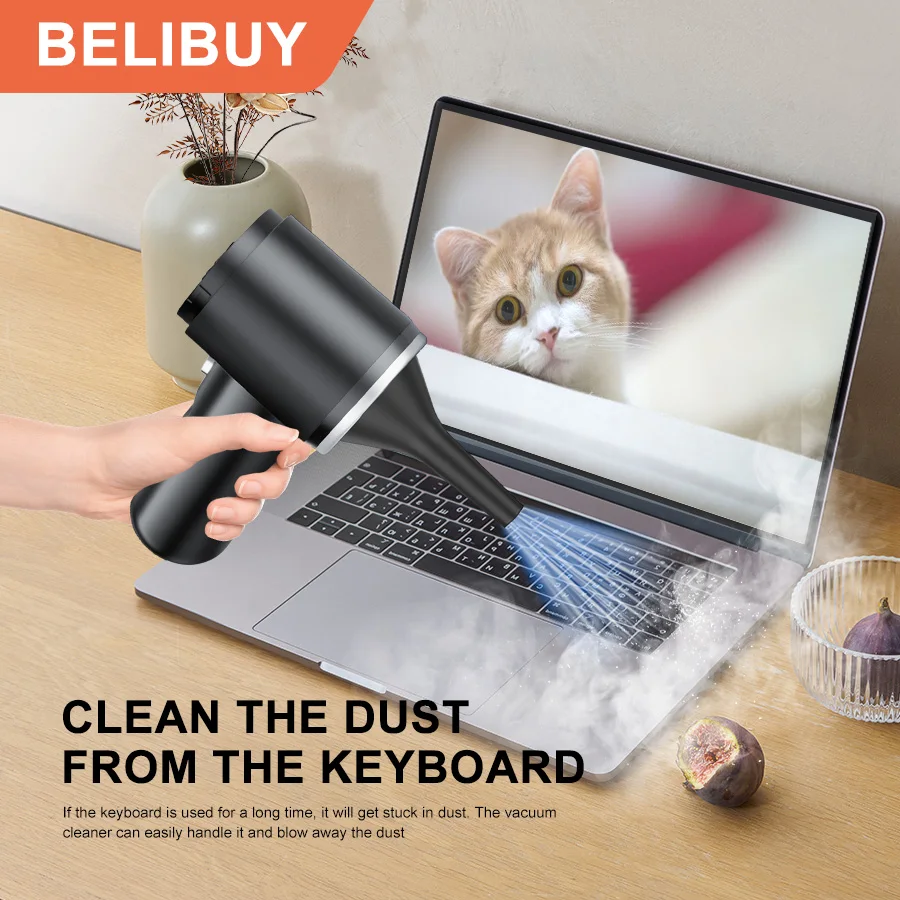 BELIBUY Portable Car Vacuum 3