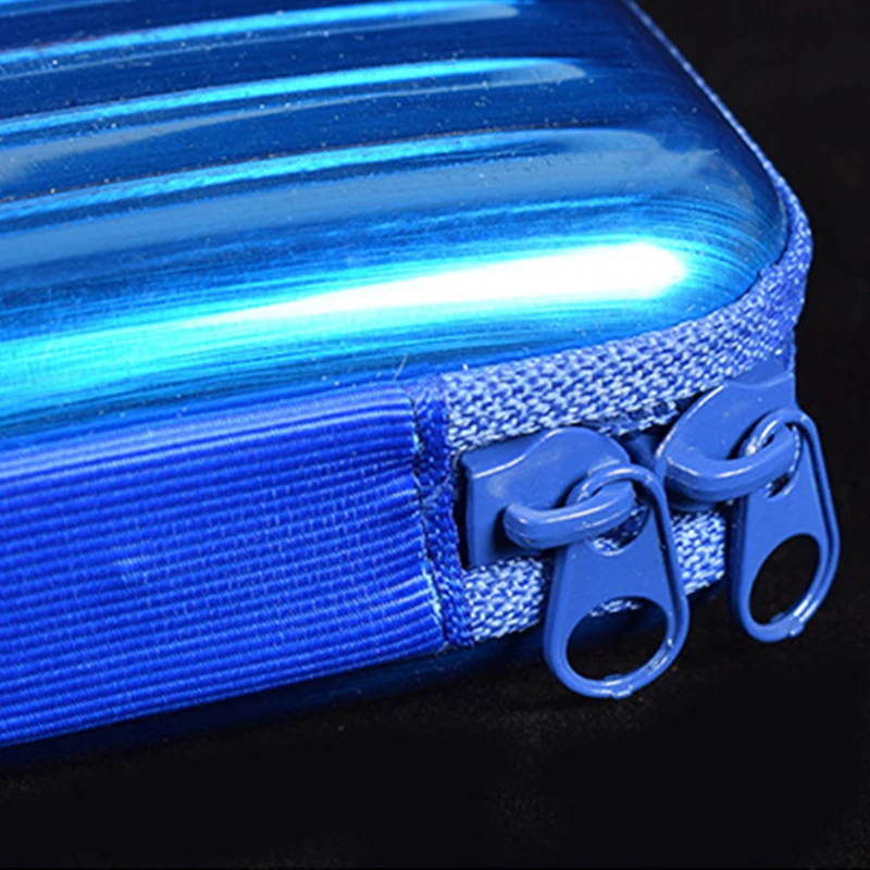 Women Candy Color Headphone Protective Coin Purses Storage Box for Travel Zipper Mini Data Cable Small Money Case Container Bag